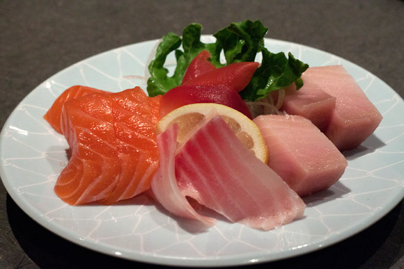 Sashimi at Kawawa Japanese Restaurant