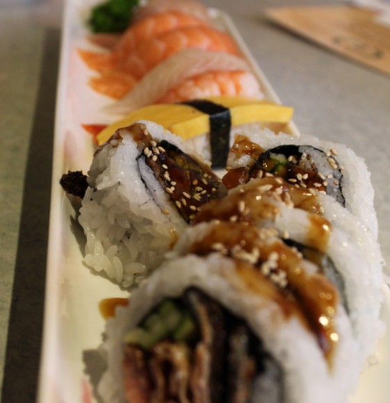 BC Roll Combo with an assortment of Nigiri