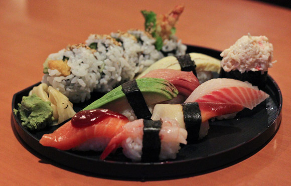 The Deluxe Sushi Combo at Take Sushi