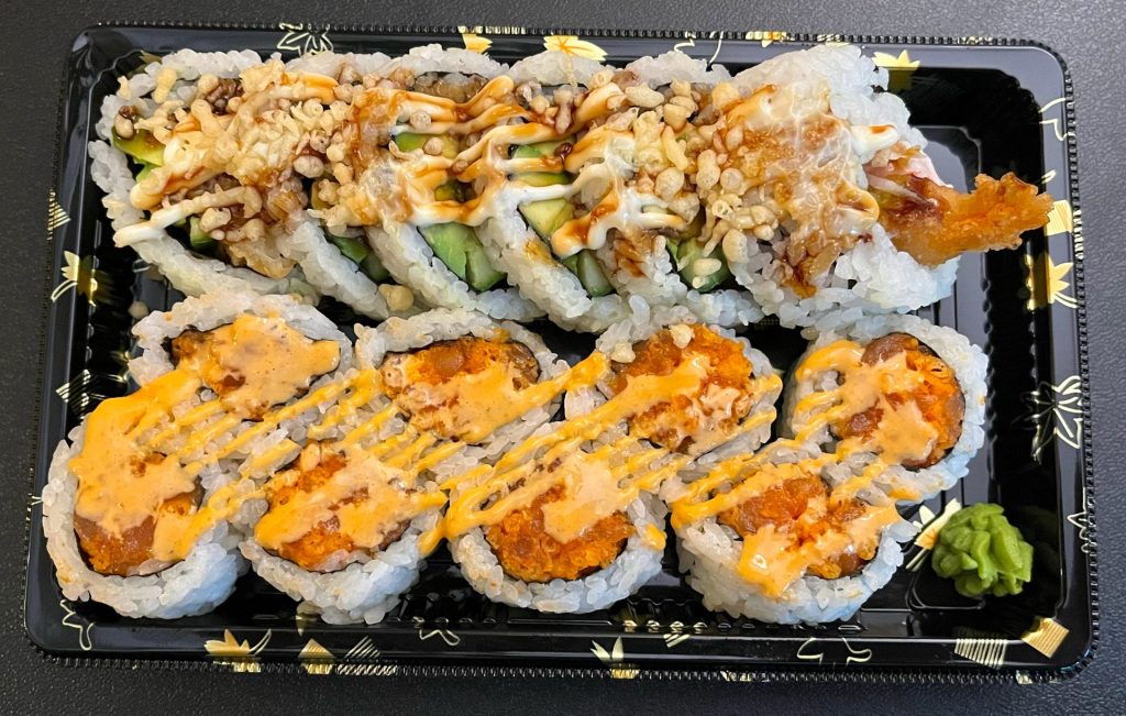 Dynamite and Spicy Salmon Roll