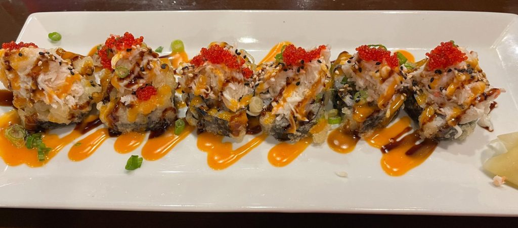 Mega Roll at North Road Sushi